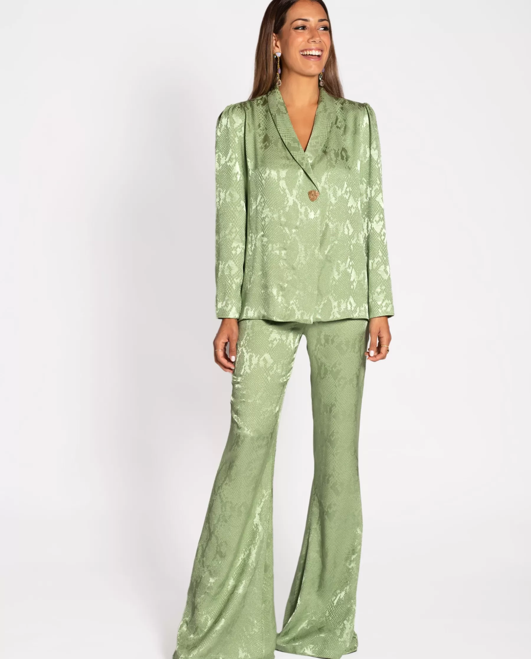 THE-ARE CHAQUETA MRS KERR · VERDE* Chaquetas Y Blazers