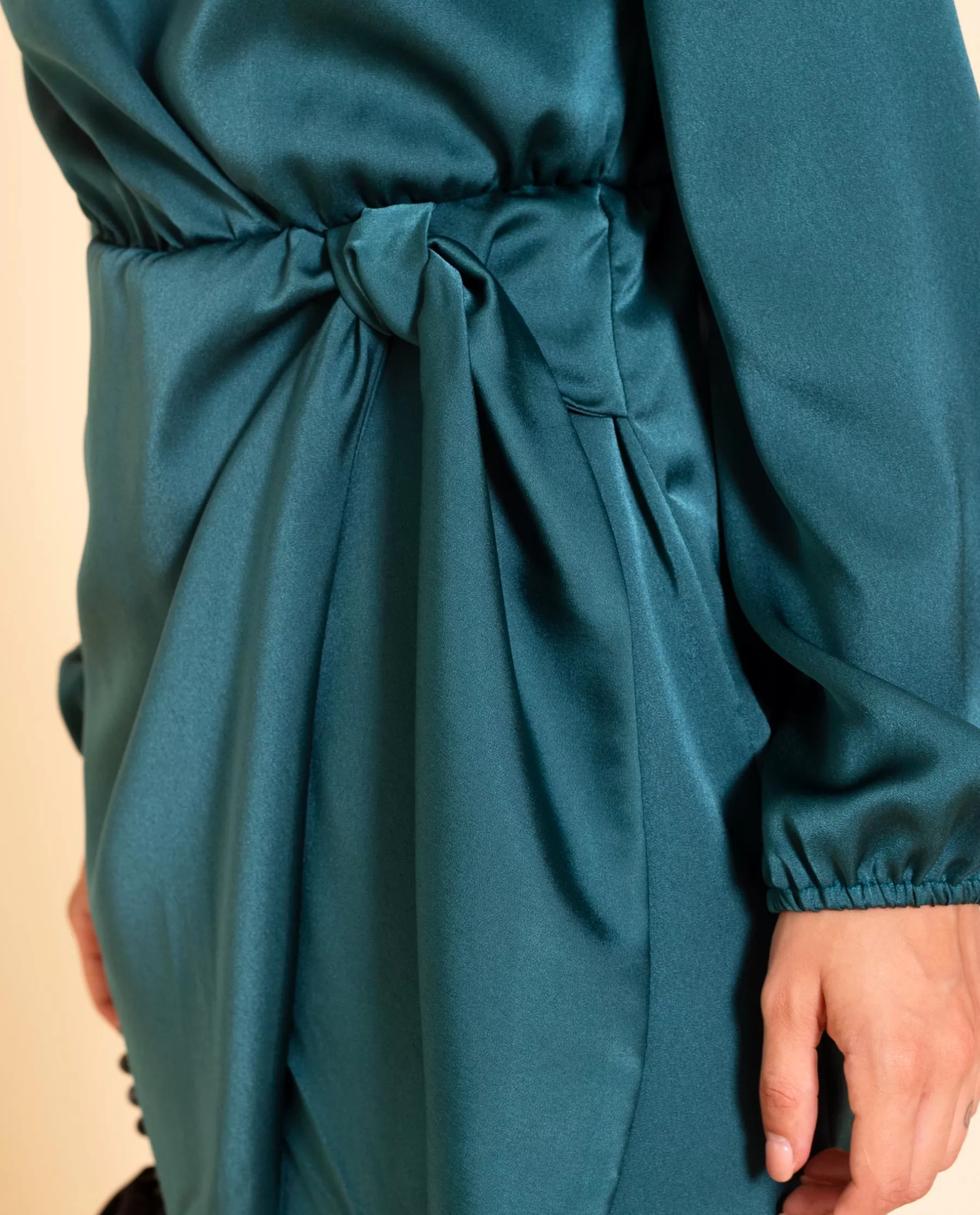 THE-ARE VESTIDO MRS BAILEY · VERDE BOTELLA* Vestidos